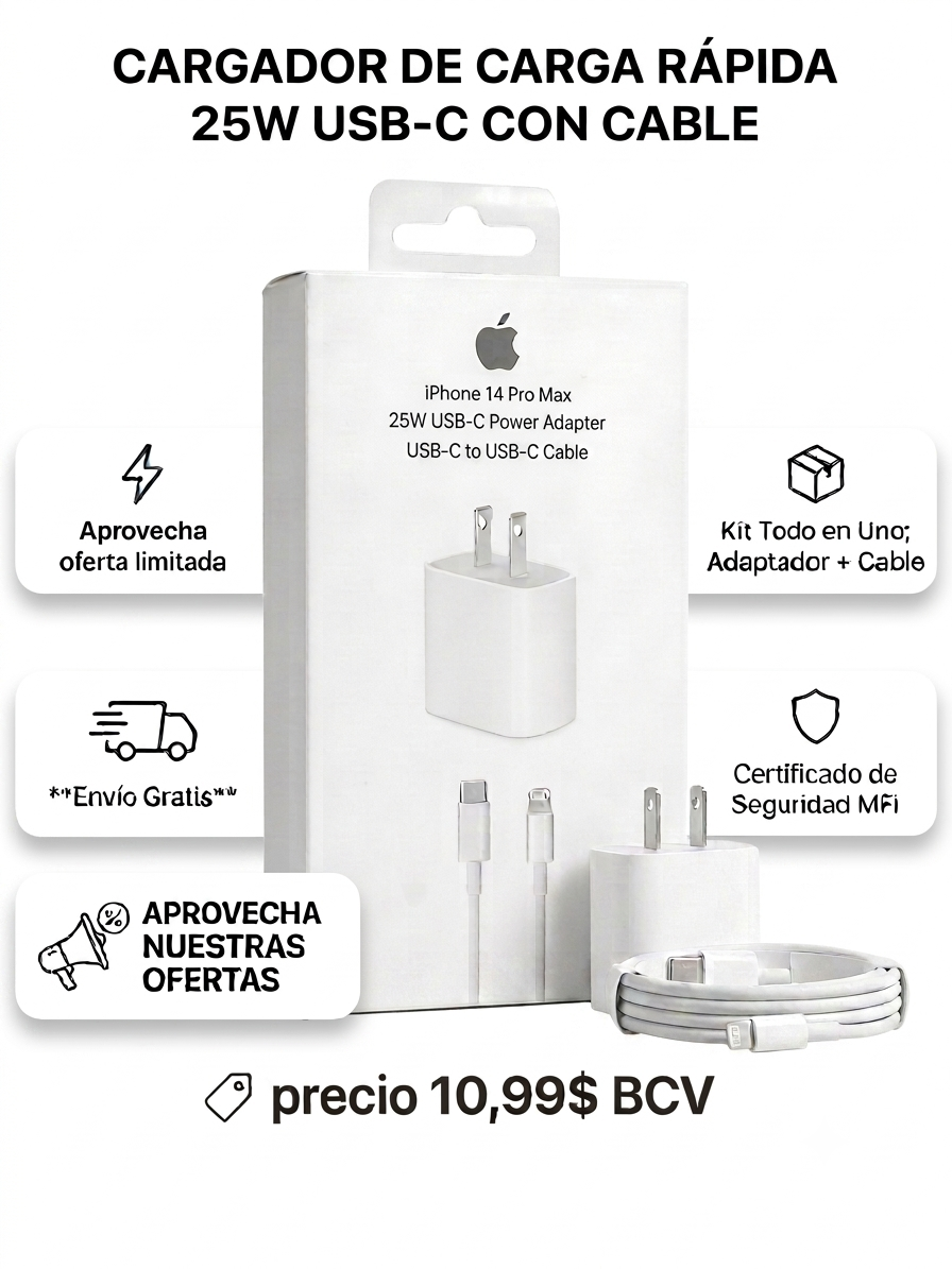 USB-C - Lightning