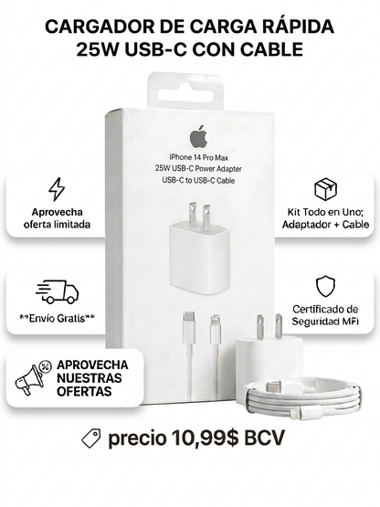 USB-C - Lightning